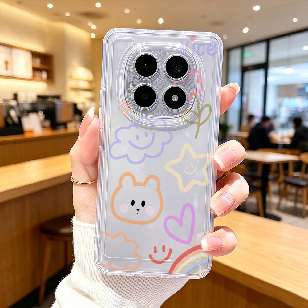 Xiaomi Poco X6 - เคสโทรศัพท์ Art Cloud Smile สำหรับ Xiaomi