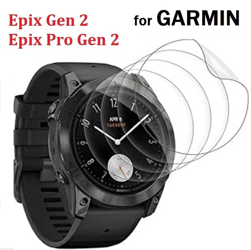 Hydrogel Screen Protector - 1-5 ชิ้นฟิล์มไฮโดรเจลสำหรับ Garmin Forerunner 970 955