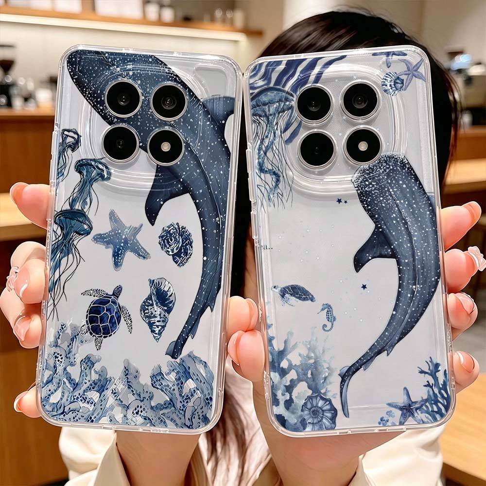 เคสโทรศัพท์ลายเต่าทะเลและวาฬสำ - Xiaomi Poco X6 บทวิจารณ์และราคา