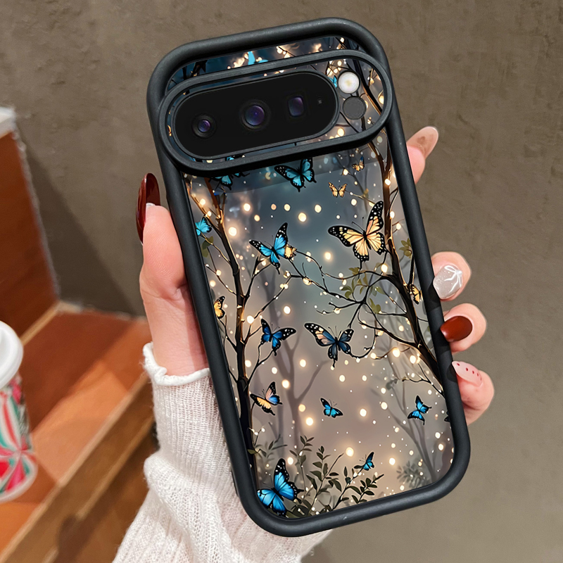 เคสโทรศัพท์ใสลายดอกไม้สีฟ้า สำ - Apple Iphone 15 Pro Max บทวิจารณ์และราคา